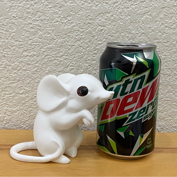 Rare Vintage Fine Bone China White Mouse Freeman for George Good Mouse Figurine - Picture 12 of 12